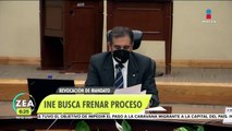 INE busca frenar proceso de revocación de mandato