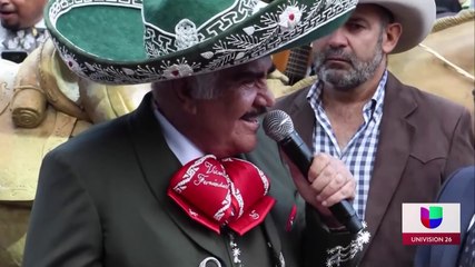Recuerdan a Vicente Fernandez en El Paso