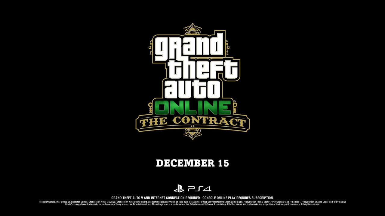 GTA Online - The Contract PS