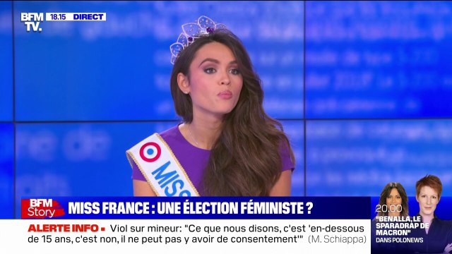 C'est pour protéger la Miss France : Diane Leyre, Miss France 2022, défend le statut de célibataire imposé par le concours