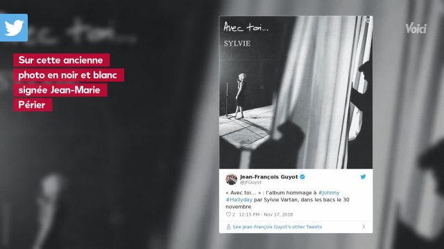 VOICI - Sylvie Vartan : le touchant détail qu'elle a glissé sur la pochette de son album hommage à Johnny Hallyday