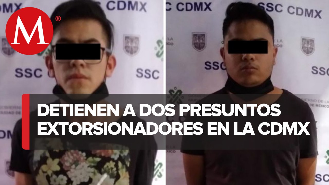 Caen dos presuntos integrantes de Los Tanzanios, narcomenudistas en el oriente de CdMx