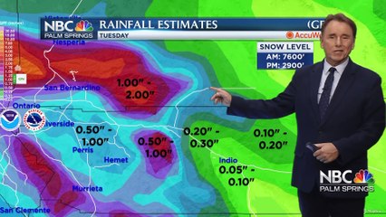 Download Video: A weather Heads-Up! A disturbance moving through the Southwest today will continue to trigger widespread rain and snow through tonight. A Winter Storm Warning has been posted. Strong winds will also be an issue, especially in the High Desert.