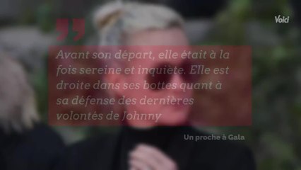 VOICI - Laeticia Hallyday vit dans la crainte à Paris !