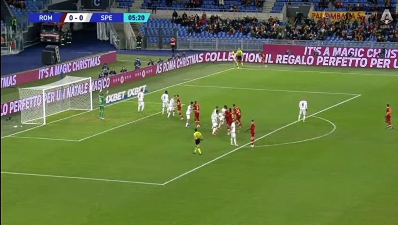 مشاهدة أهداف مباراة روما وسبيزيا في الدوري الإي...
