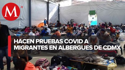 Caravana migrante espera reunión con SEGOB