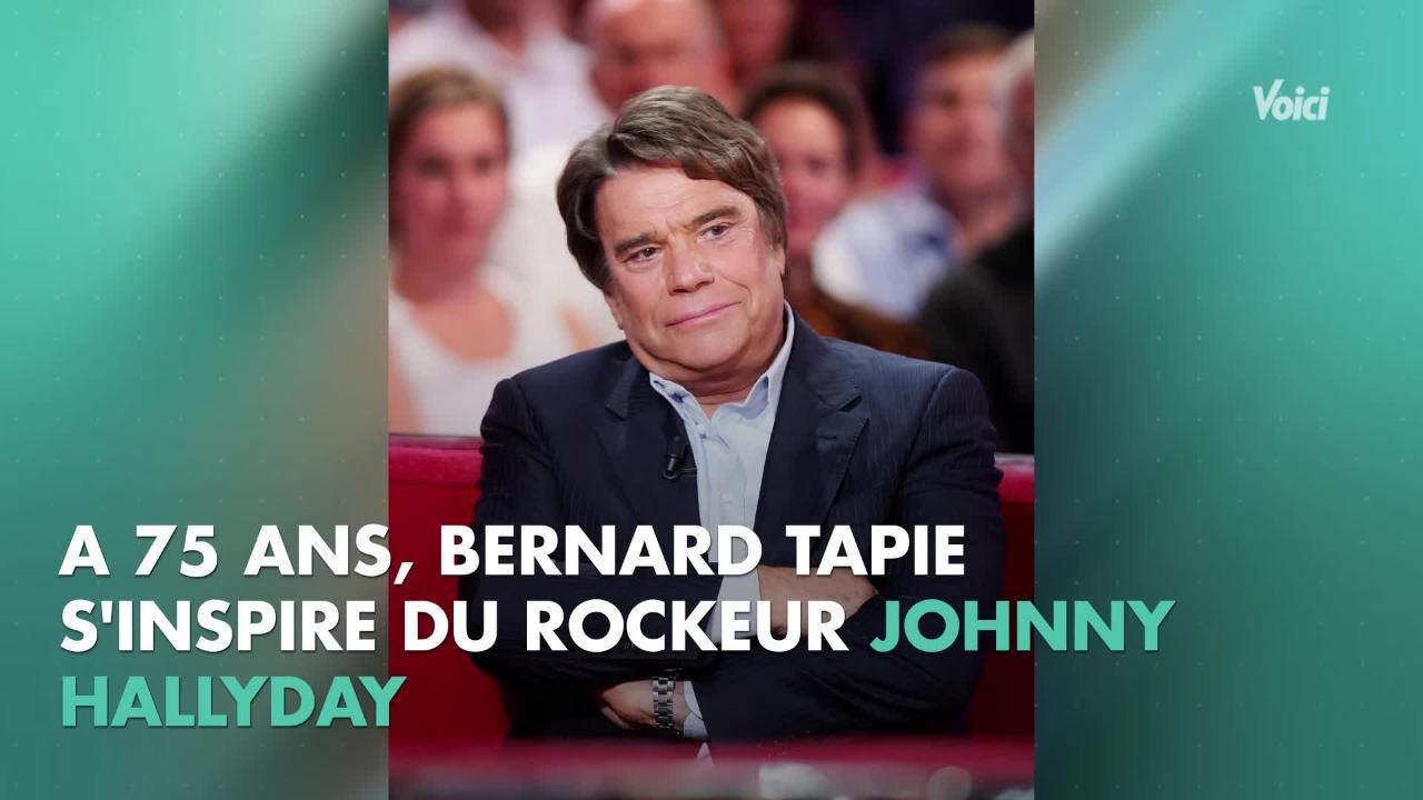 VOICI - Bernard Tapie malade : inspiré par Johnny Hallyday, il veut remonter sur scène