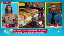 Entre saques e compras de produtos, o prejuízo da mulher foi de oito mil reais.