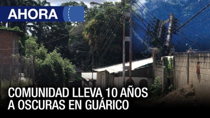 Comunidad en #Guárico tiene más de 10 años sin alumbrado público - #14Dic - Ahora