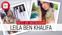 VOICI Plateaux télé, voyages, bikinis et selfies... le best-of Instagram de Leila Ben Khalifa