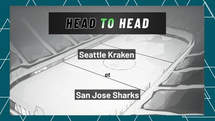 San Jose Sharks vs Seattle Kraken: Moneyline