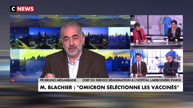 Pr Bruno Mégarbane : «La triple vaccination réduit le risque de contamination par 3»