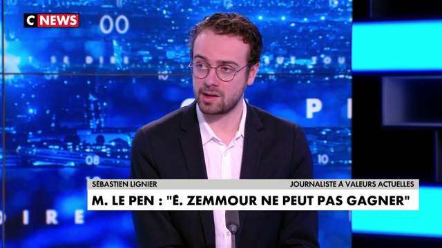 Sébastien Lignier : «Marine Le Pen joue à contre-courant total en se coupant potentiellement de l’électorat d’Eric Zemmour»,