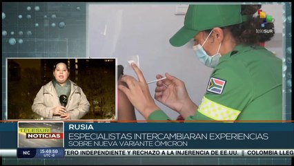 Gobierno de Rusia envia especialistas a Sudáfrica para estudiar nueva variante genética de Covid-19