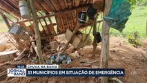 Na Bahia, pelo menos onze mortos e cinquenta e um municípios estão em situação de emergência. O estado sofre com as fortes chuvas dos últimos dias.