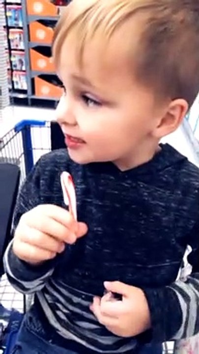 Kid Calls Candy Cane a What?
