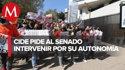 CIDE pide al Senado interlocución con gobierno