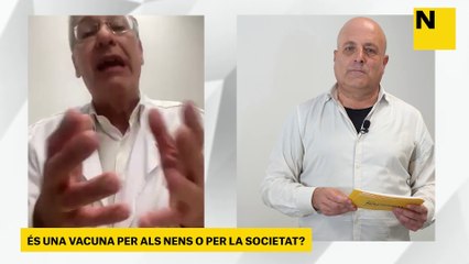 Dr. Rodrigo, cap de pediatria de Can Ruti: "Vacunar els nens no és absolutament necessari"