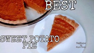 Best Sweet Potato Pie Recipe How to Make