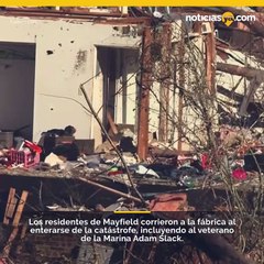 Veterano ayudó en el rescate tras tornado en Kentucky