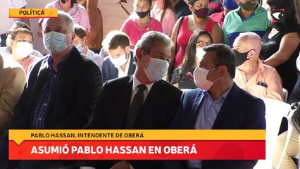 Asumió Pablo Hassan en Oberá