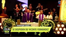 Con misa y mariachi despiden a Vicente Fernández