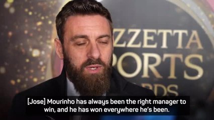 'Born winner’ Mourinho ideal for Roma – De Rossi