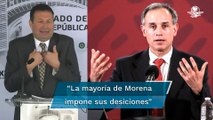 Senador niega ceder a presiones de tabacalera como acusó López-Gatell