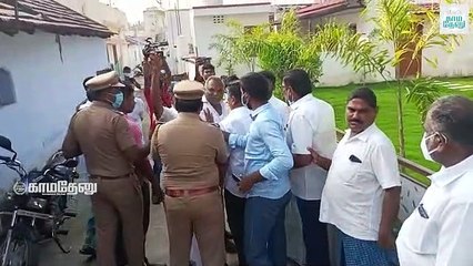 முன்னாள் அமைச்சர் தங்கமணி வீட்டில் ரெய்டு!