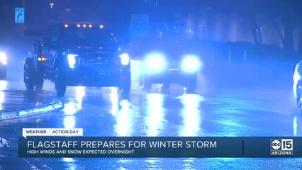 Flagstaff prepares for high winds, snow due to latest winter storm