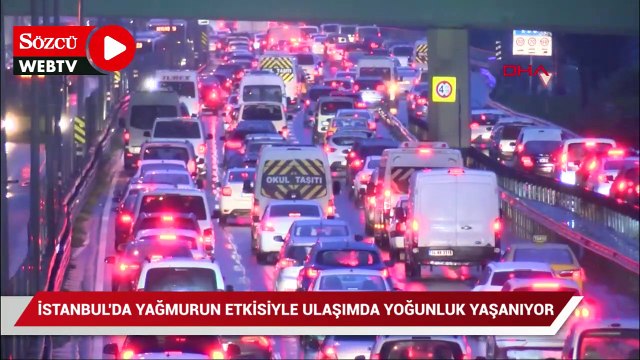 İstanbul’da trafik felç! Yüzde 70’i geçti