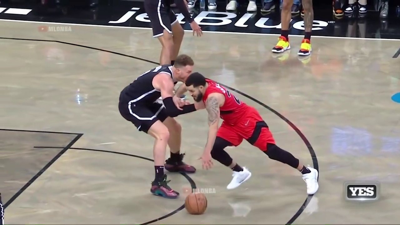Blake Griffin got elbowed in the face and somehow ended up with a foul 