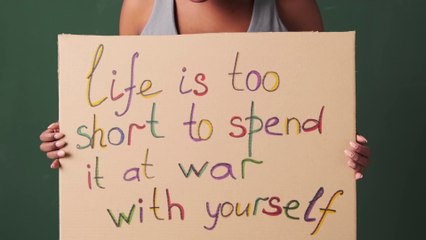 Life is too short Don't worry Be Happy