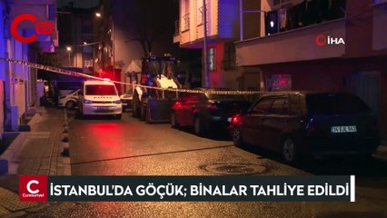 Bağcılar'da kaldırımda göçük oluştu, 2 bina tahliye edildi