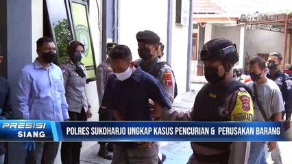 Curi dan Bakar Motor serta Coba Racuni Istrinya, TH Diringkus Polres Sukoharjo