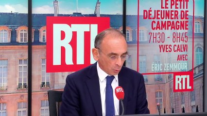 Eric Zemmour est l'invité du petit-déjeuner de campagne