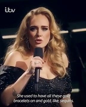 ADELE IS SURPRISED BY HER SCHOOL ENGLISH TEACHER AND CRIES WHEN SEEING HER
