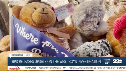 BPD releases update on the missing West boys investigation