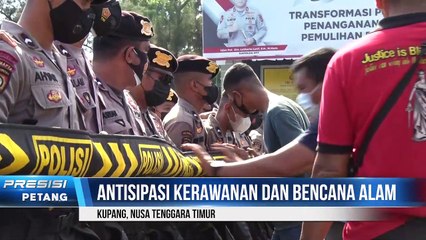 Polda NTT Gelar Latihan Pengendalian Massa dan Bencana