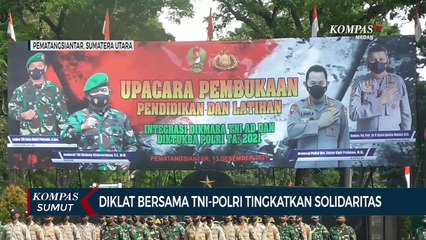 TNI dan Polri Gelar Pendidikan Pertama Bintara