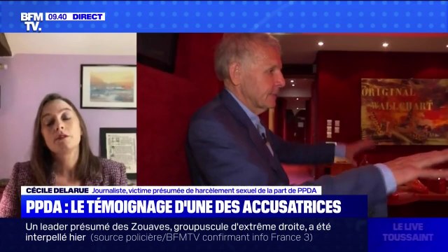 PPDA: Je me sentais salie , Cécile Delarue, victime présumée de harcèlement sexuel, témoigne