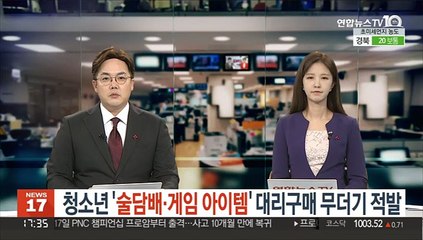청소년 '술담배·게임아이템' 대리구매 무더기 적발