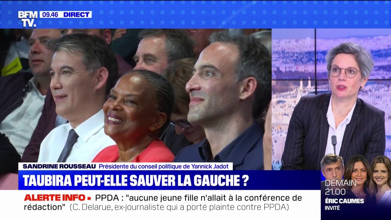 Sandrine Rousseau:  "Il ne faut pas trop spécul...