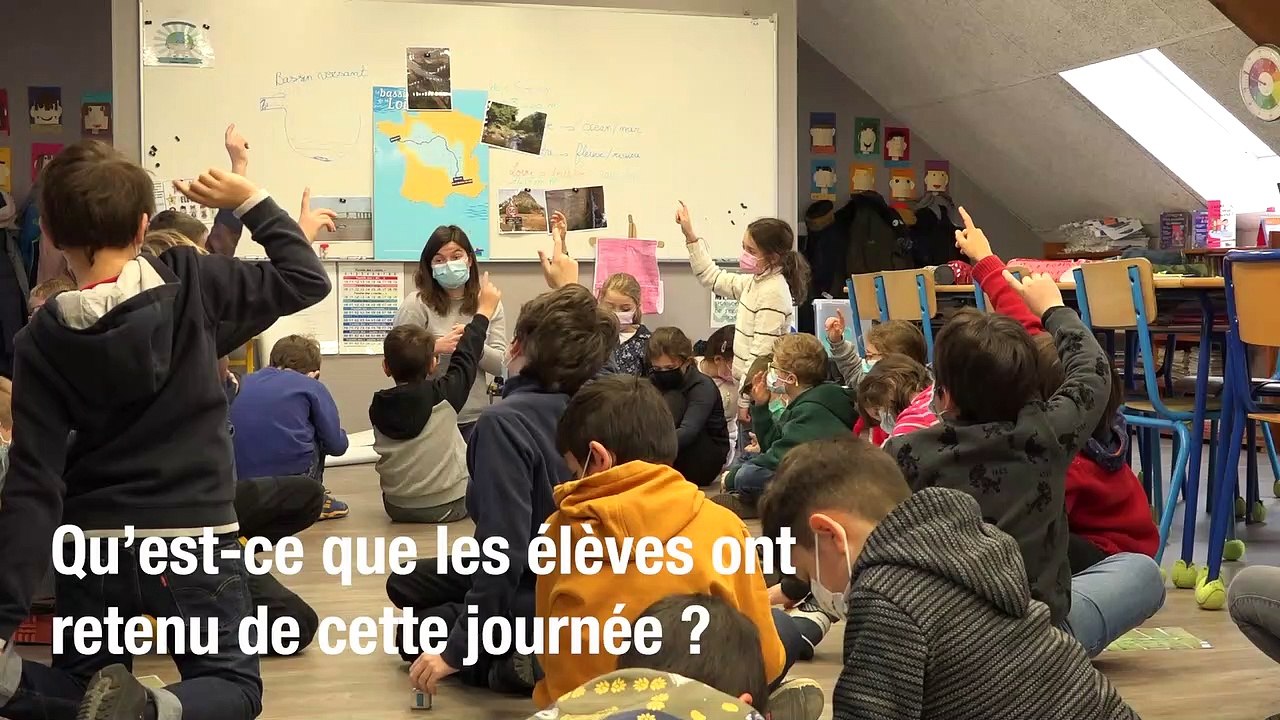 À l'école du Val de Loire - Les enfants racontent leur journée à la découverte de la Loire