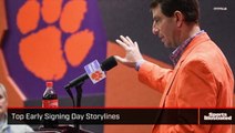 Early National Signing Day Storylines