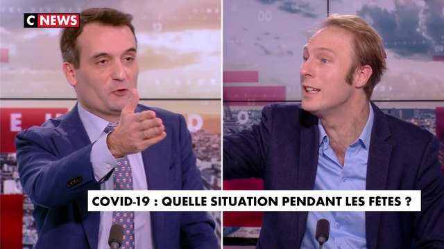 Vif échange entre Florian Philippot et Martin Blachier à propos de la gestion de la crise sanitaire