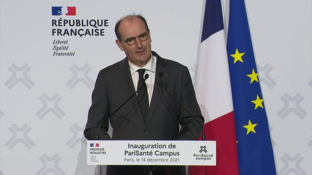 Inauguration de PariSanté Campus : intervention du Premier ministre