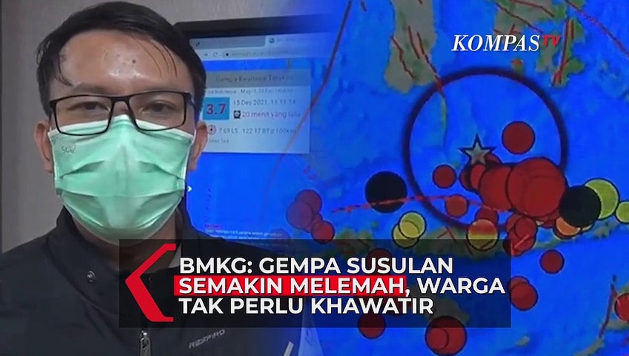 BMKG: Gempa Susulan di Laut Flores Melemah, Masyarakat Diimbau Tenang