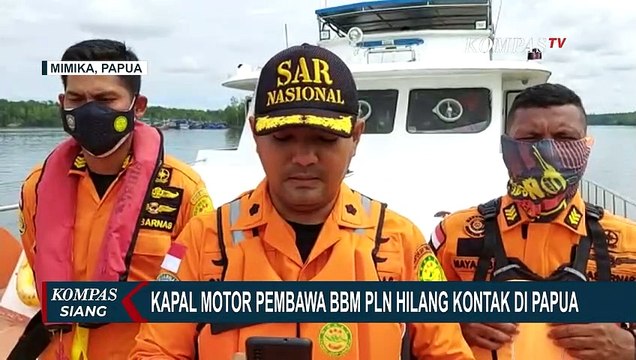 Hilang Kontak dari Beberapa Hari Lalu, Kapal Motor Pembawa BBM PLN Masih Hilang Kontak di Papua