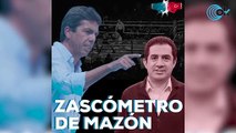 El 'zascómetro' de Mazón pone los puntos sobre las íes a Sánchez y Puig